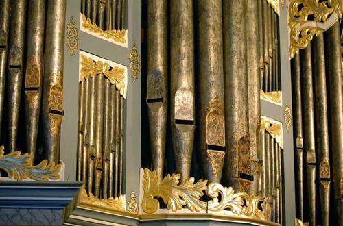 St. Marienkirche Osterode, Orgel-Anonymus, 1724 (Bild: Wensel)