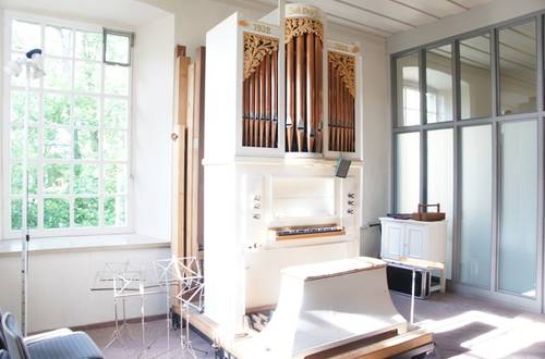 Die Herzberger Ott Kirchsaal Orgel in der Nicolakirche (Bild: Liebe)