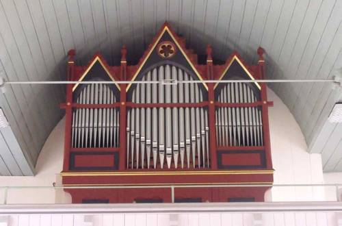 Michaeliskirche Lonau, Gebr. Louis Krell-Orgel, 1884 (Bild: Wensel)